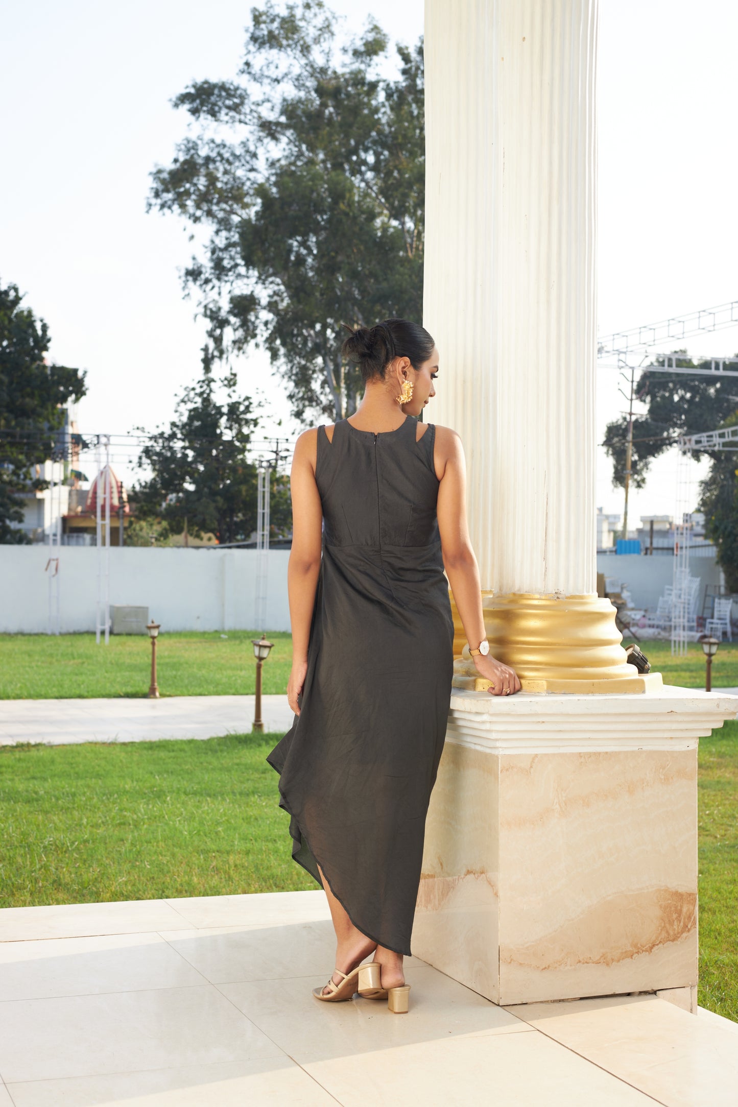 Meher Musing Dress & Shrug Set