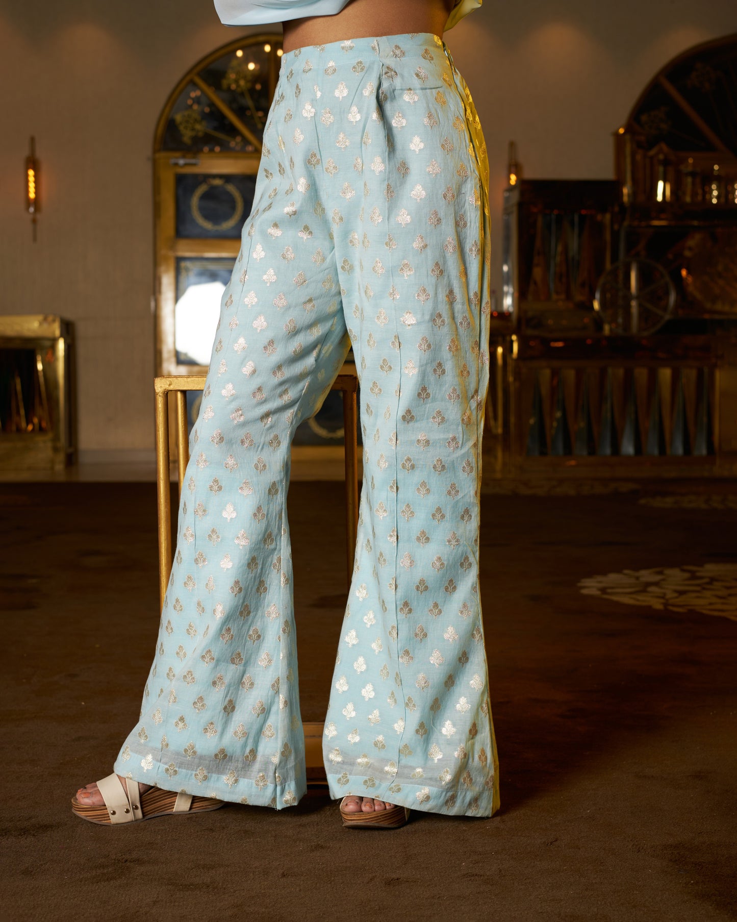 Sapphire Essence Banarasi Coord - Set of 2