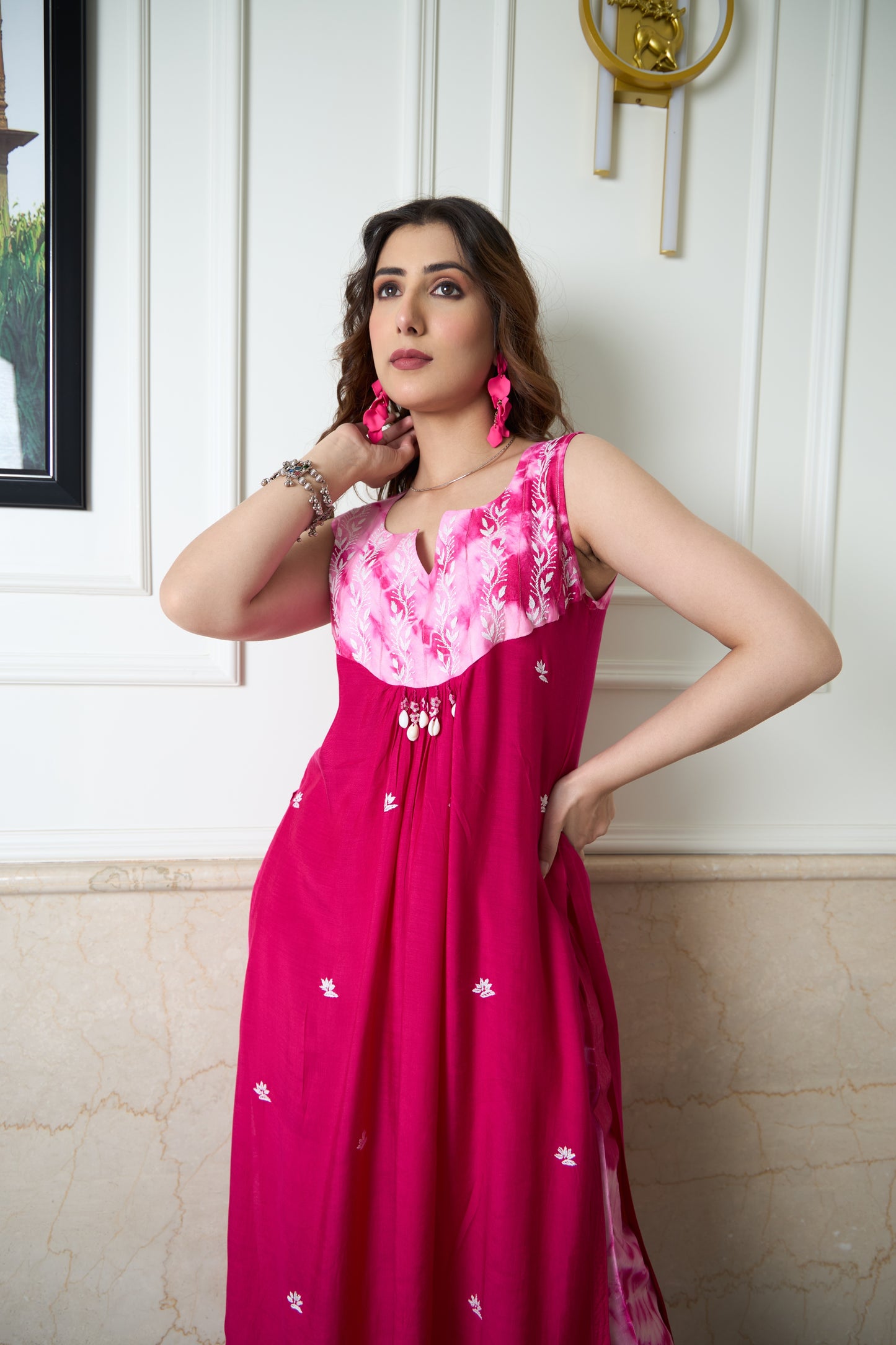 Peony Kurta Set - Set of 2