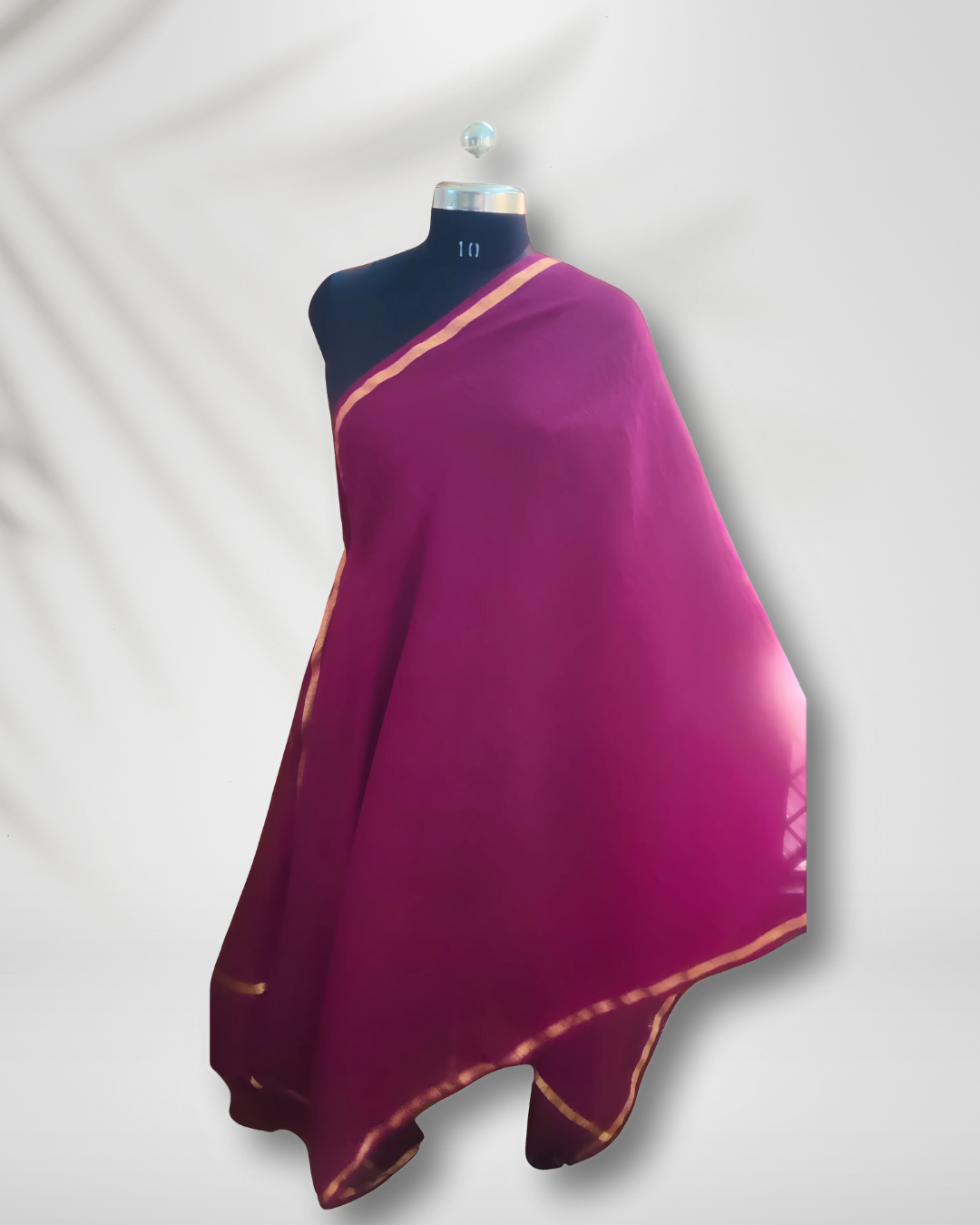 Magenta Chanderi Dupatta