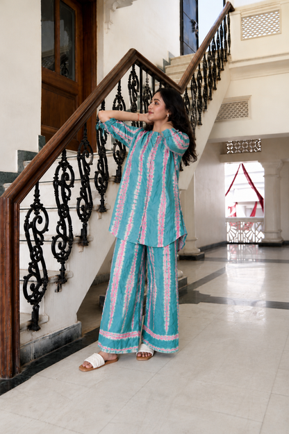 Tidal Petal Tiedye Coord Set - Set of 2