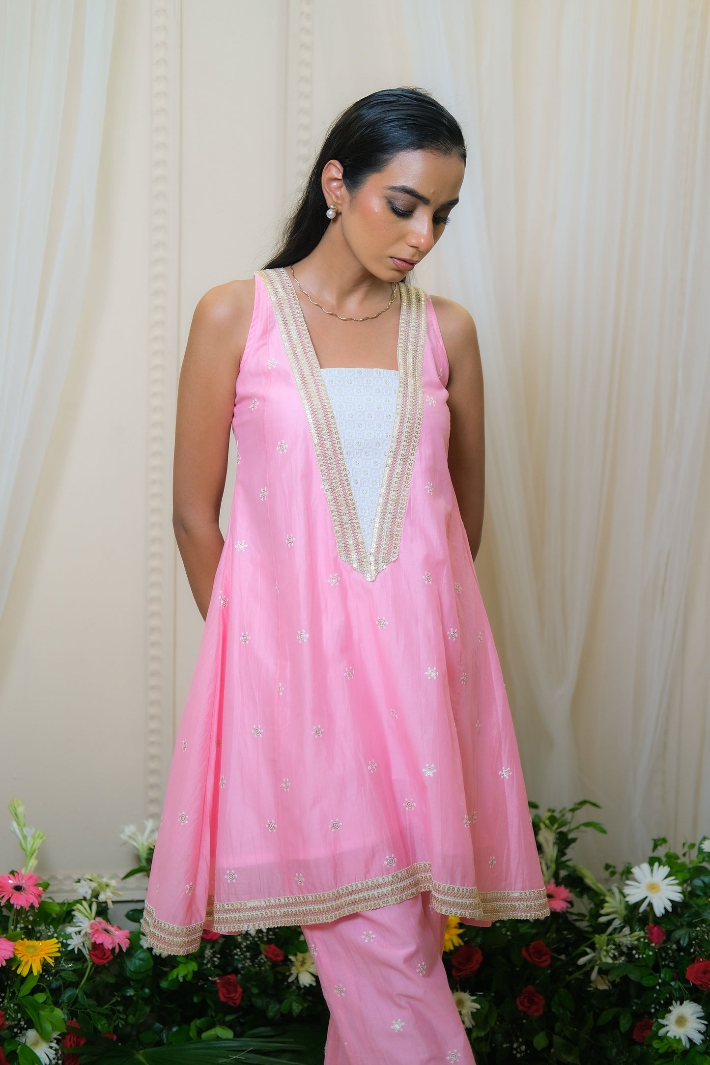 Itra Pink Kurta Set - of 2
