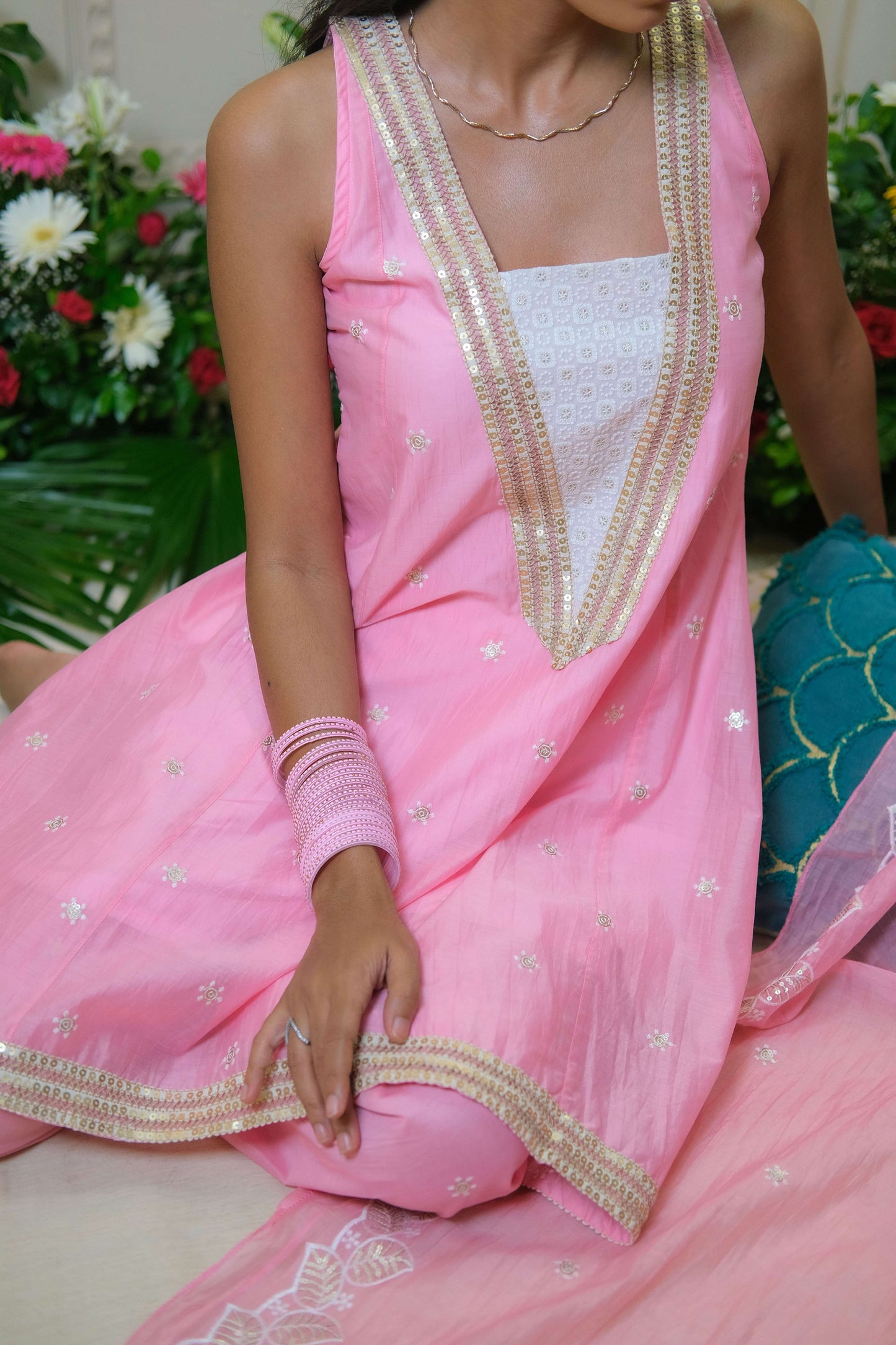 Itra Pink Kurta Set - of 2