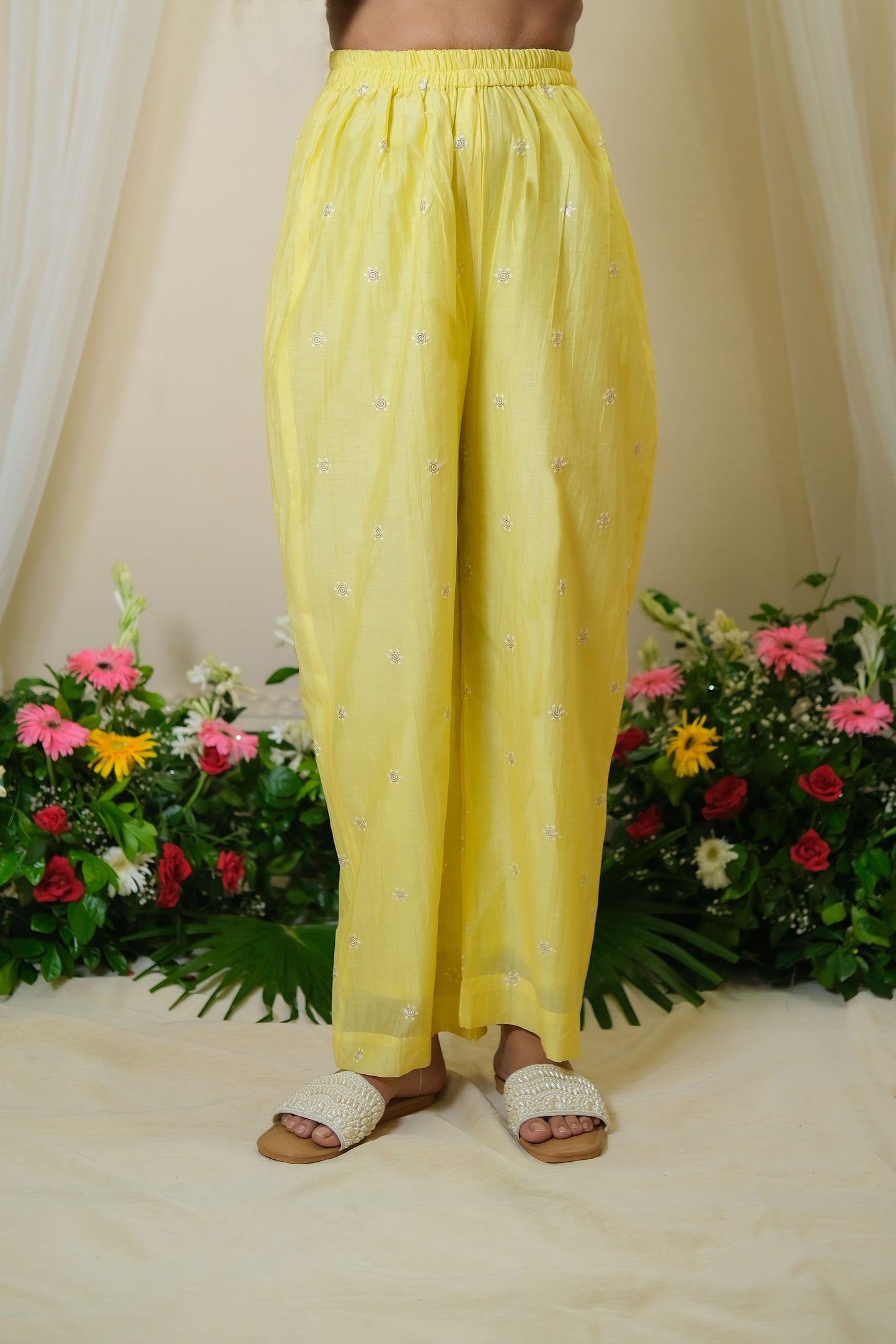 Itra Lemon Yellow Kurta Set - of 2