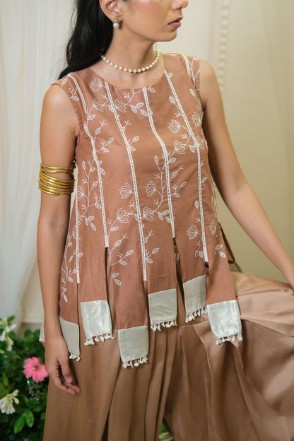 Sohini Brown Coord Set - of 2