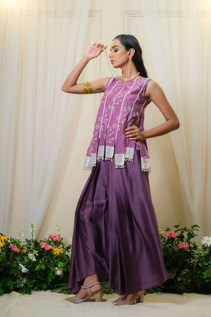 Sohini Purple Coord Set - of 2
