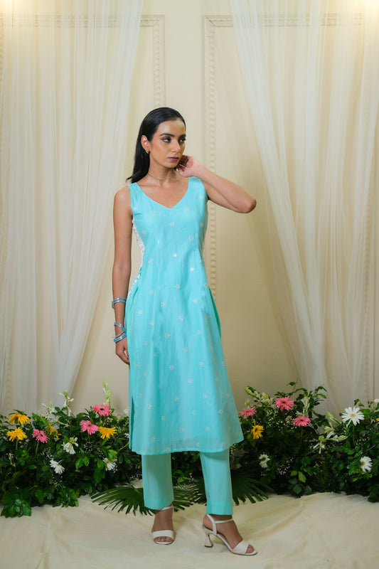 Arohi Blue Kurta Set - of 2