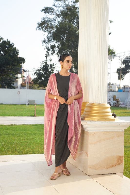 Meher Musing Dress & Shrug Set