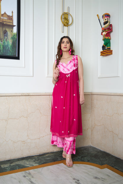 Peony Kurta Set - Set of 2