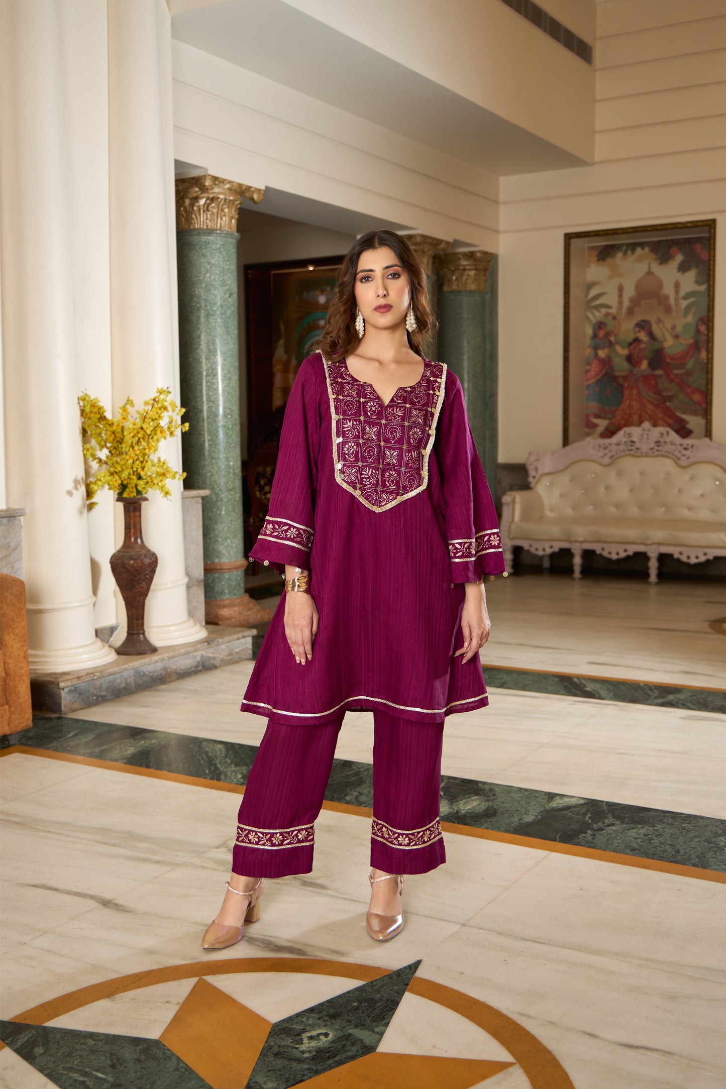 Razzmatazz Chikankari Kurta Set - Set of 2