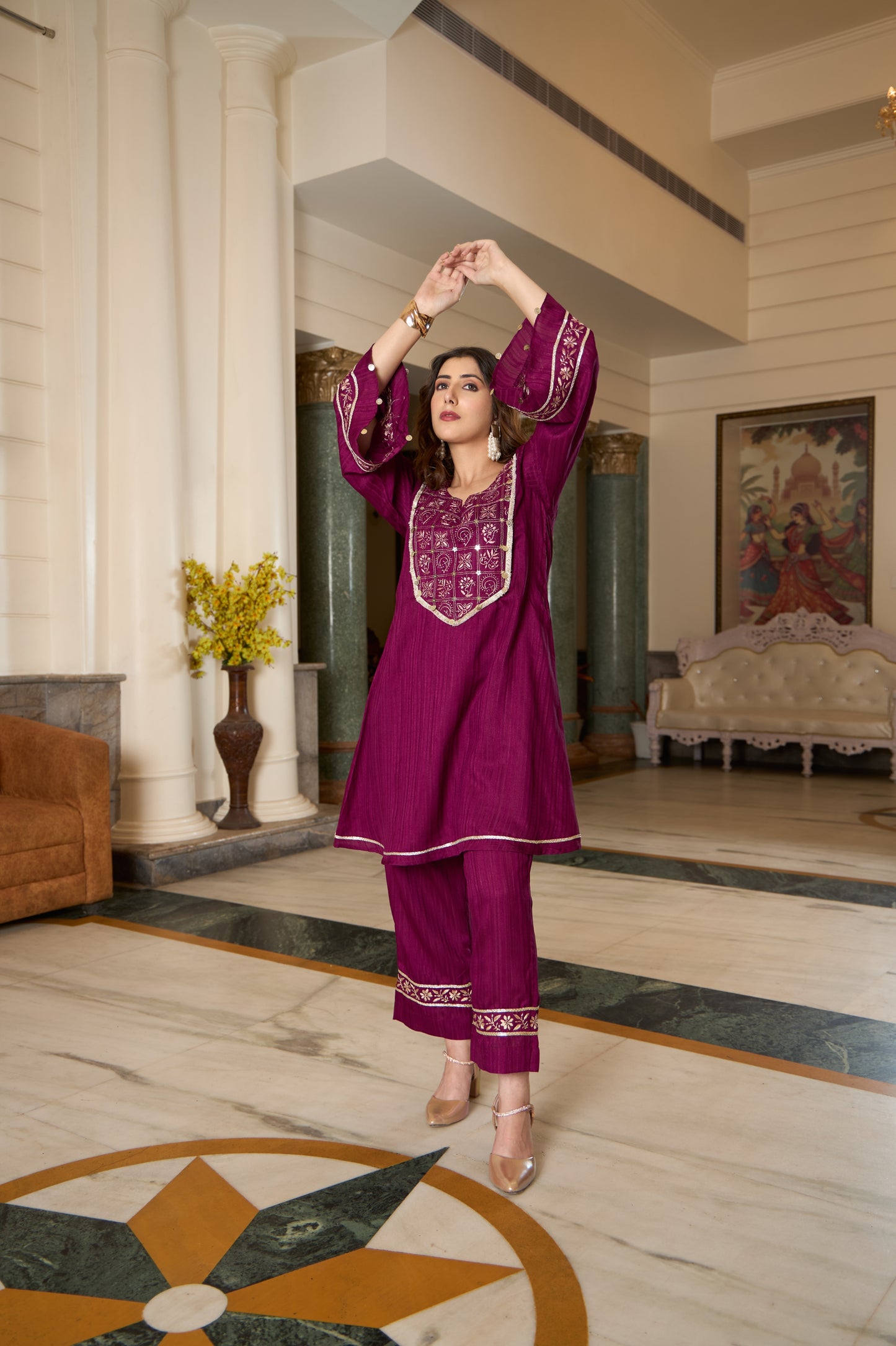 Razzmatazz Chikankari Kurta Set - Set of 2