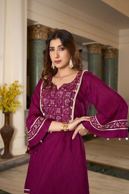 Razzmatazz Chikankari Kurta Set - Set of 2