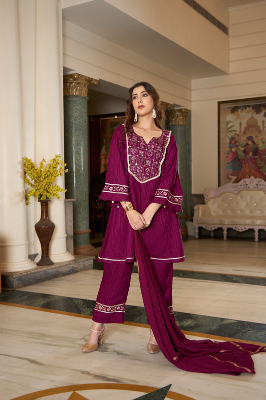 Razzmatazz Chikankari Kurta Set - Set of 2